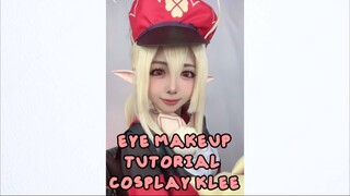 KLEE COSPLAY EYE MAKEUP TUTORIAL | #JPOPENT