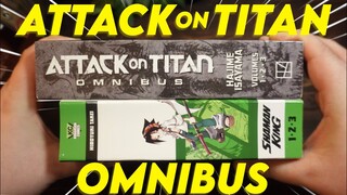 NEW ATTACK on TITAN OMNIBUS #1 CRAZY EMBOSSING?