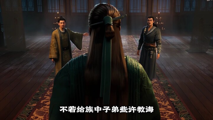 Great‑uncle, why did you grant our Han clan only one flying sword, while bestowing ninety-nine upon 