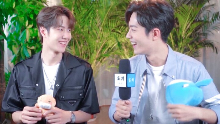 [The Untamed] [Bo Jun Yi Xiao] Pengpai × Xiao Zhan × Wang Yibo || Full Interview from August 7, 2019