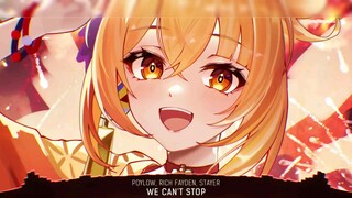 Nightcore - We Can't Stop (Lyrics) Musicシジル