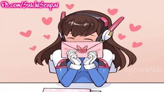 D va X Mei (OverWatch) - Comic Yuri [One-shot]