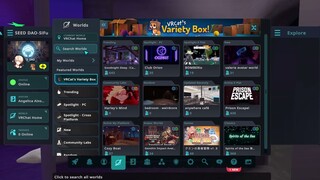 【บทสอน Vrchat】บทสอนสัมผัสประสบการณ์ความเร็วแสง (การได้มาซึ่งตัวละคร, การค้นหาโลก)