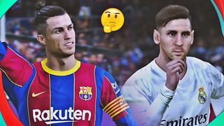 Messi no Real Madrid e CR7 no Barcelona? 🤔