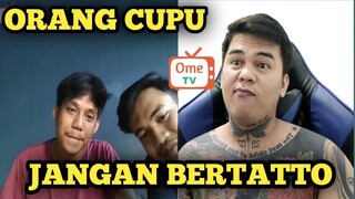 ORANG CUPU SOK BUAT TATTO - PRANK OME TV