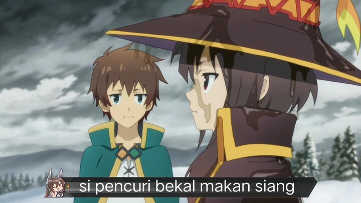 #KompetisiKreasiUnggahan4, ternyata Megumin dulu dikenal pencuri bekal makan siang
