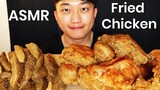 ASMR SPICY FRIED CHICKEN & POTATO WEDGES MUKBANG | EATING SOUNDS | NO TALKING | William Lim ASMR