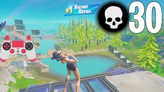 30 Elimination Solo Squads Game Full Gameplay Season 7 (Fortnite PC w/ Ps4 Controller)