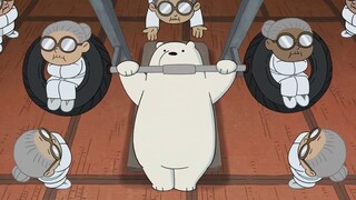หมีขาวออกกำลังกายอย่างไร? เหมือนเล่นเลย