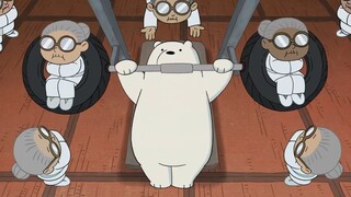 How do polar bears exercise? Just like playing