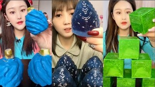 [ASMR] THÁNH ĂN ĐÁ| Ăn Đá lạnh, chocola đông lạnh đa màu sắc| Ice Eating MUKBANG SATİSFYİNG#255