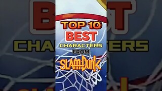 Top 10 best characters from Slam Dunk #anime #manga #top #slamdunk