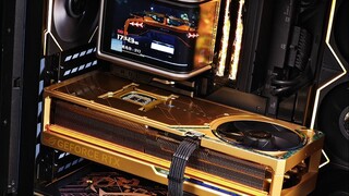 First-person perspective: Building a PC with the RTX 5090 Golden Night God—Rolls-Royce among graphic