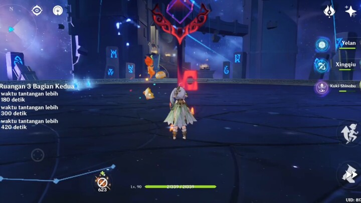 Genshin Impact “ Spiral Abbys floor 12.3 bagian 2 “ Nahida