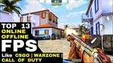 Top 13 Best FPS Games Like CSGO Warzone Call of Duty for Android iOS 2022 (OFFLINE ONLINE)