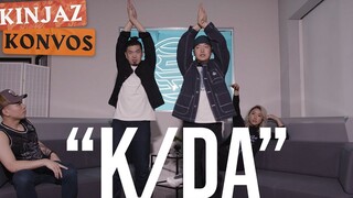 KINJAZ KONVOS |. K/DA "MORE" นักออกแบบท่าเต้นอย่างเป็นทางการ & ลีกออฟเลเจ็นดส์รอบชิงชนะเลิศ S10 เรื่