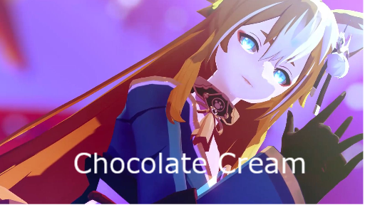 【原神MMD】Chocolate Cream【Hina / Kuni Miko | Raycast test + Model Download】