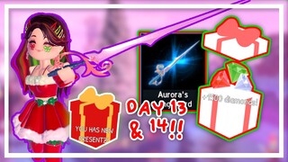 [DAY 13 & 14!!] 🎁🎅 ROYALE HIGH ADVENT CALENDAR! // Roblox Royale High Christmas