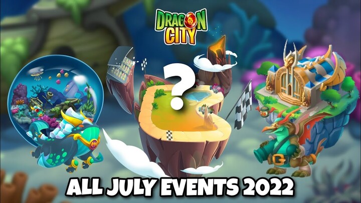 ALL JULY EVENTS (New Heroic Dragon & More) in Dragon City 2022