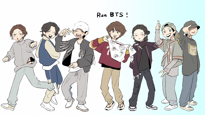 Tổng hợp thử thách nhảy RUN BTS của BTS – Đạo diễn Taehyung, dựng phim Jungkook, cặp đôi Mèo Mèo; qu