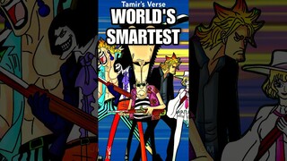 The Top 5 SMARTEST People In One Piece… #anime #onepiece #luffy #shorts