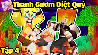 MINECRAFT THANH GƯƠM DIỆT QUỶ (TẬP 4): JACKVN HÓA QUỶ VÀ CÁI KẾT ĐÁNG BUỒN CỦA RENGOKU!!