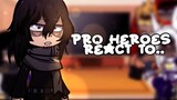 Pro Heroes react to villain Deku // Deku angst // lil Dadzawa // Gacha Club // Gacha Redux