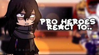 Pro Heroes react to villain Deku // Deku angst // lil Dadzawa // Gacha Club // Gacha Redux