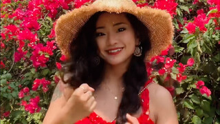花花和衣服好配哦！