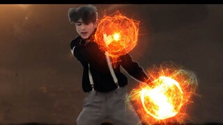 Here we go! Cai Xukun takes on Thanos! I didn't expect Chicken You Are So Beautiful to be so excitin