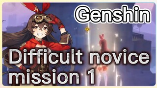 Difficult novice mission 1