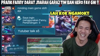 DELETE AJA ML LU!! GW DI BILANG DARAT LUCKY MUSUH GATERIMA KALAH KWKW !! PRANK FANNY NGESOT