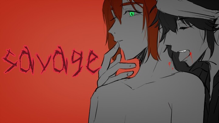 [วาดด้วยมือRayกับAnmicius] -คำเตือนสีแดง savage