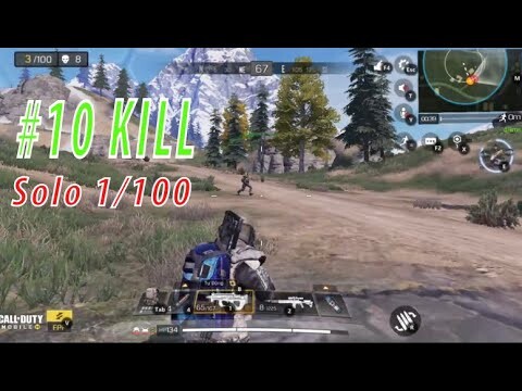 Solo 1/100 Trong Battle Royale Game Call of Duty Mobile VN