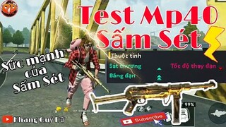 FreeFire | Mp40 Sấm Sét mạnh hay yếu ? | AFK Quỷ Dữ