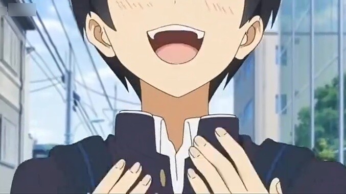 Normal girls would probably give him two punches, but this is Kato Megumi