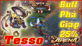 🌸Onmyoji Arena: Ăn Ngay Pentakill Với Xạ Thủ Tesso Được Buff Sức Mạnh -  Dame To Khổng Lồ