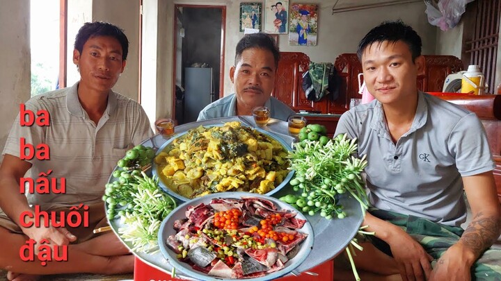 Ba Ba Nấu Chuối Đậu | Biển Nguyễn ngọc.