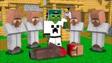 Minecraft WHY ZOMBIE MATTY KILL VILLAGERS IN MINECRAFT MOD !! (dead villagers) !!