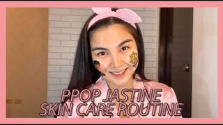 PPOP Jastine Night Skin Care Routine