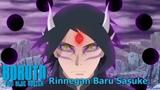 Rinnegan Bangkit Lewat Akar Pohon Ilahi untuk SASUKE di Boruto Two Blue Vortex
