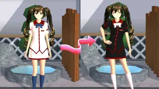 TUTORIAL: How To Change Uniform Color | Sakura School Simulator | Kat-kat Gaming 💕