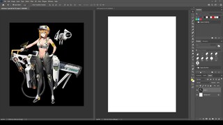 1496 - Maxwell / Nikke Goddess of Victory / #Nikke / Drawing Process 1-4