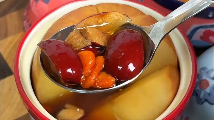 หลังเทศกาล ดูแลสุขภาพไปพร้อมกับความอร่อย แอปเปิลนึ่งโสมจีน ฉันขอทดลองทำก่อน