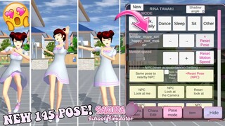 NEW 145 POSE 😍| NEW UPDATE! | SAKURA SCHOOL SIMULATOR