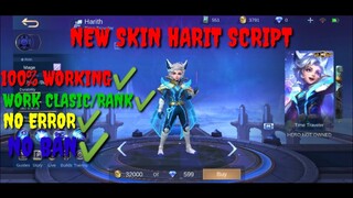 NEW!! SCRIPT SKIN HARIT LEGEND FULL EFFECT+WITH RECAL EVOS