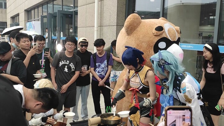 [Hangzhou Comic Exhibition] 19th Guoman Xiangling food hits people