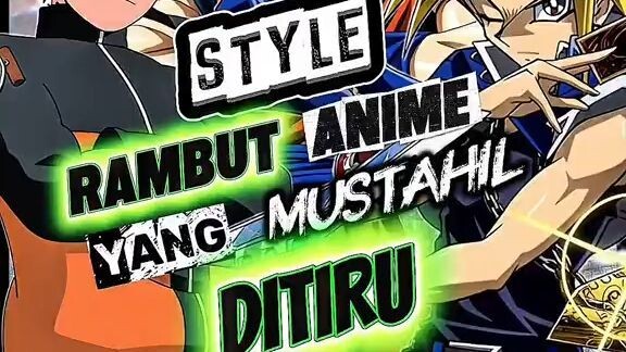 Bagaimana kalo gaya rambut karakter anime ada di dunia nyata.. ini yang akan terjadi!!