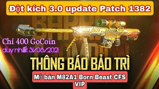 Đột Kích 3.0 Update Bản Patch 1382 - mở bán M82A1 Born Beast CFS vĩnh viễn chỉ 400 GoCoin