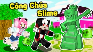 MỀU GIẢI CỨU REDHOOD KHỎI CÔNG CHÚA SLIME TRONG MINECRAFT*REDHOOD CÓ BẠN GÁI MỚI LÀ BÓNG CHẤT NHỜN